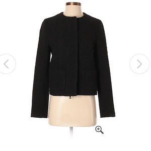 Uniqlo x Carine Roitfeld Boucle Black Jacket Small